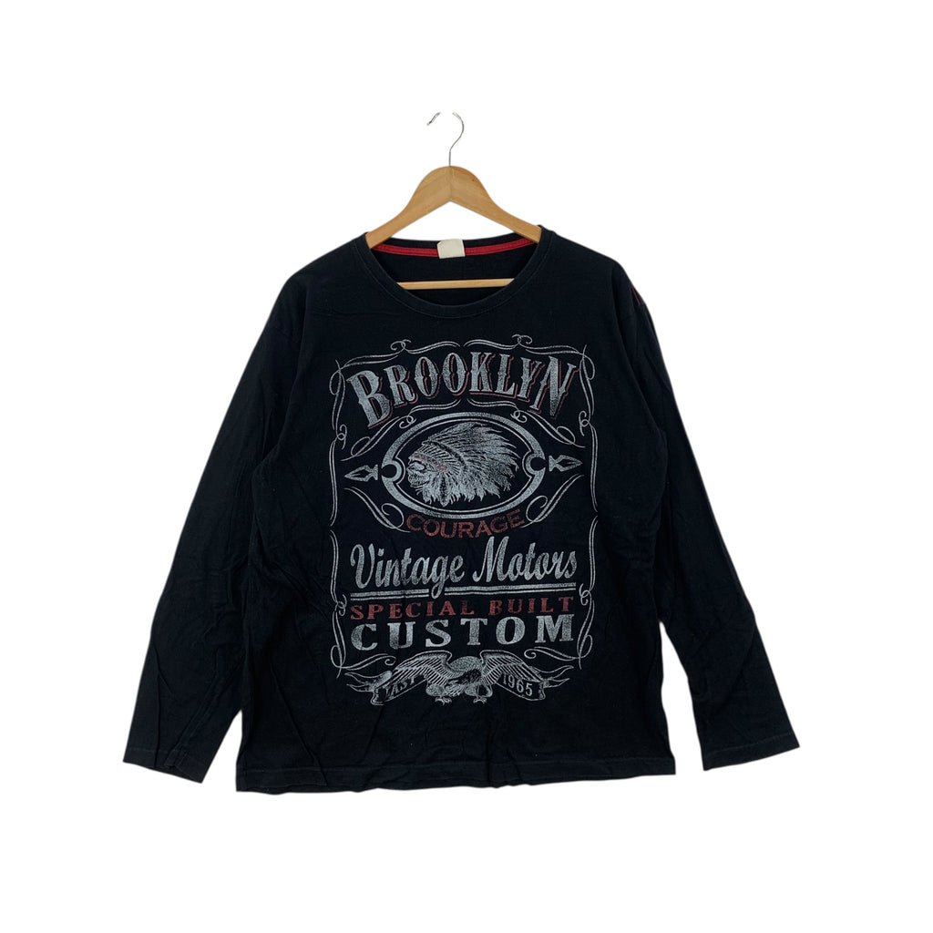 BROOKLYN MOTORS CUSTOM Special Built Tee Shirt Top Chopper Bikers