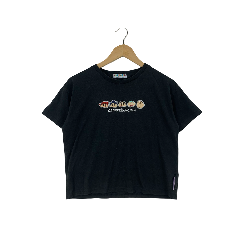 Vintage CRAYON SHIN CHAN Merchandise Japanese Animation Tee Shirt Top