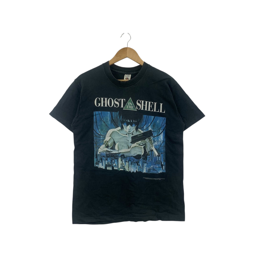 Vintage 1995 GHOST IN THE SHELL Cyber Punk Tee Shirt Top Anime Manga Motoko