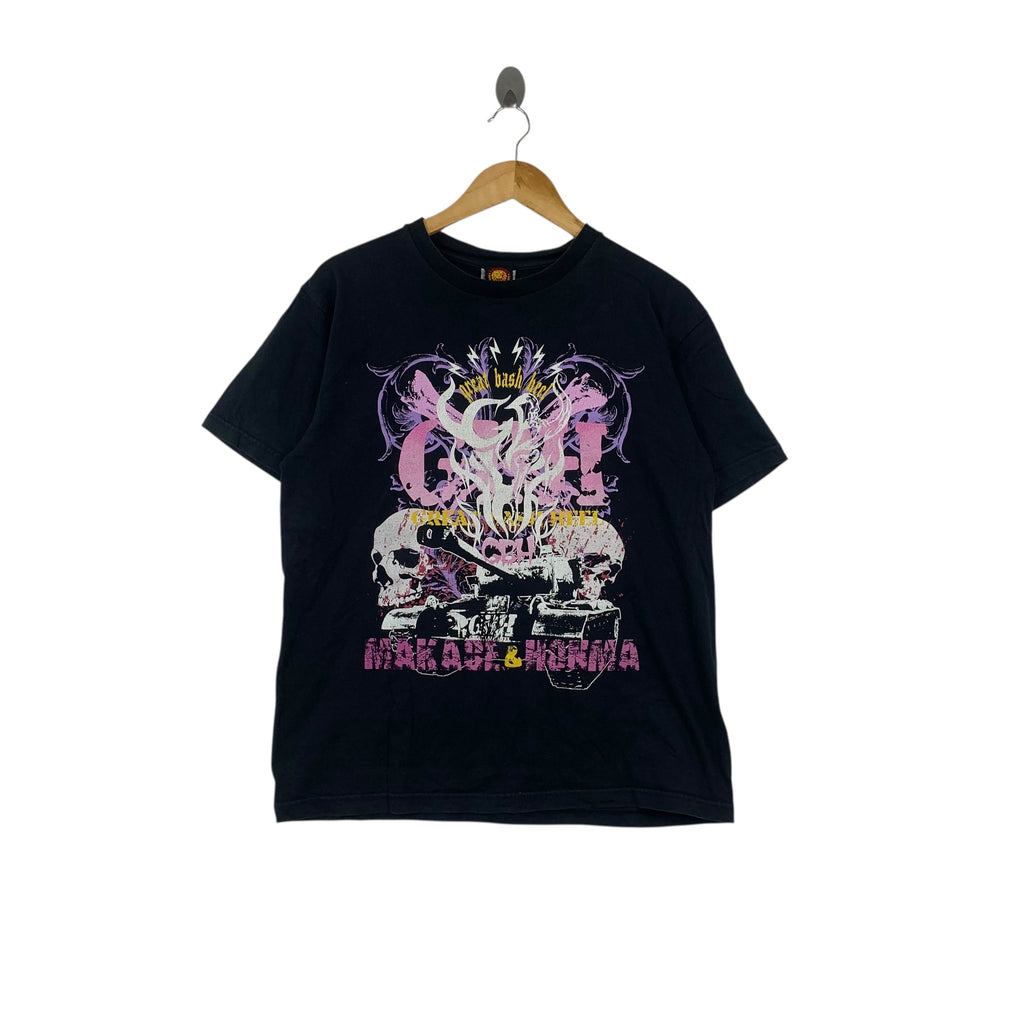 NJPW JAPAN WRESTLING Togi Makabe Tomoaki Honma Tee Shirt Top Tag Team Pro