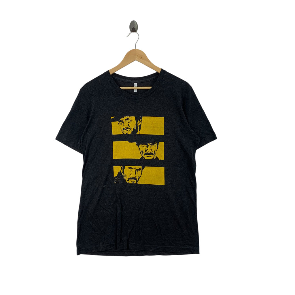 THE GOOD THE BAD THE UGLY Movie Film Promo Tee Shirt Top Clint Eastwood