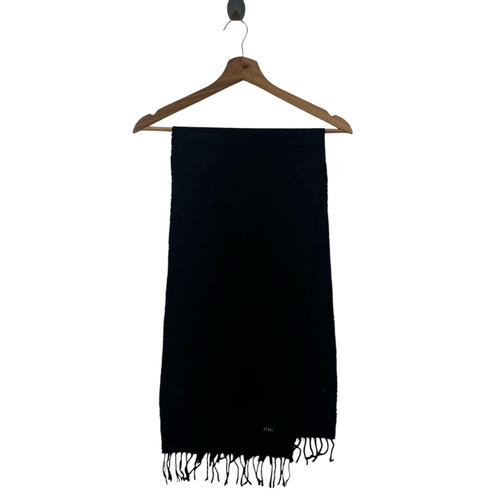 Vintage YOHJI YAMAMOTO Minimalist Design Muffler Scarf Shawl Fringes