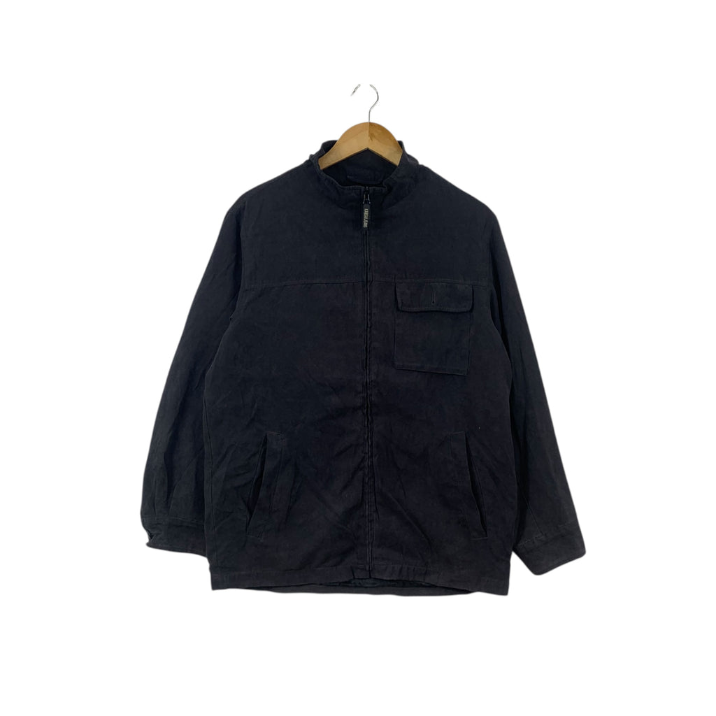 Vintage KANSAI YAMAMOTO JEANS Collection Jacket Bomber Minimalist Design
