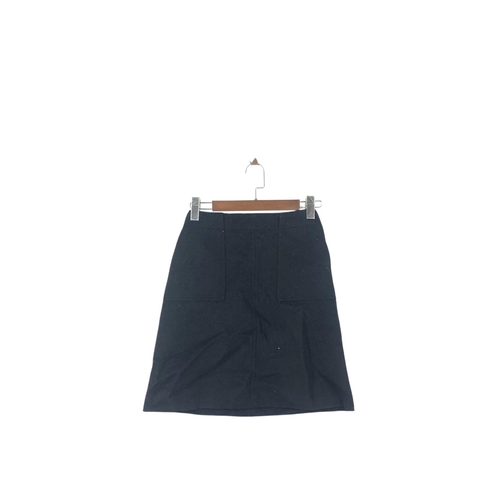 Vintage SHIPS JAPAN Minimalist Design A Line Mini Skirt Bottom Plain
