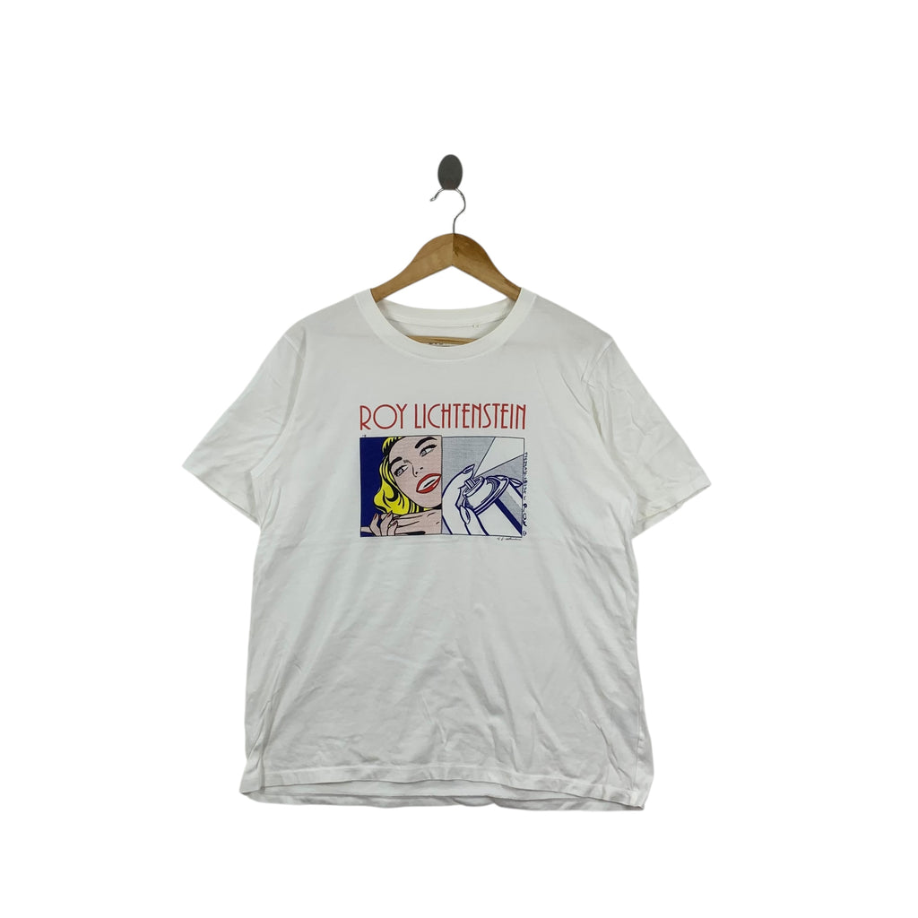 ROY LICHTENSTEIN x UNIQLO Girl Spray Can Pop Art Tee Shirt Painting New Art Movement