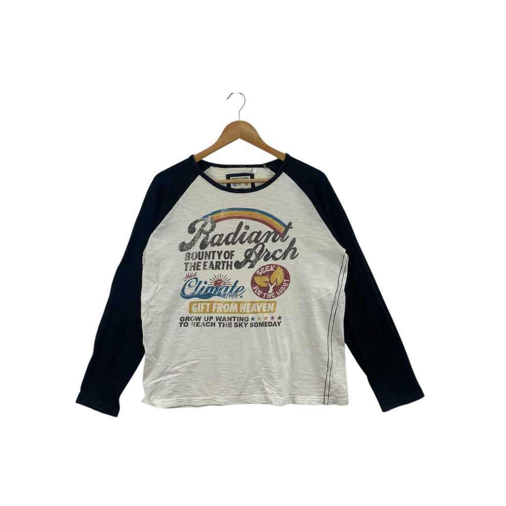 BEN AIPA SURF Hawaii Radiant Arch Beach Tee Shirt Top Summer Vacation
