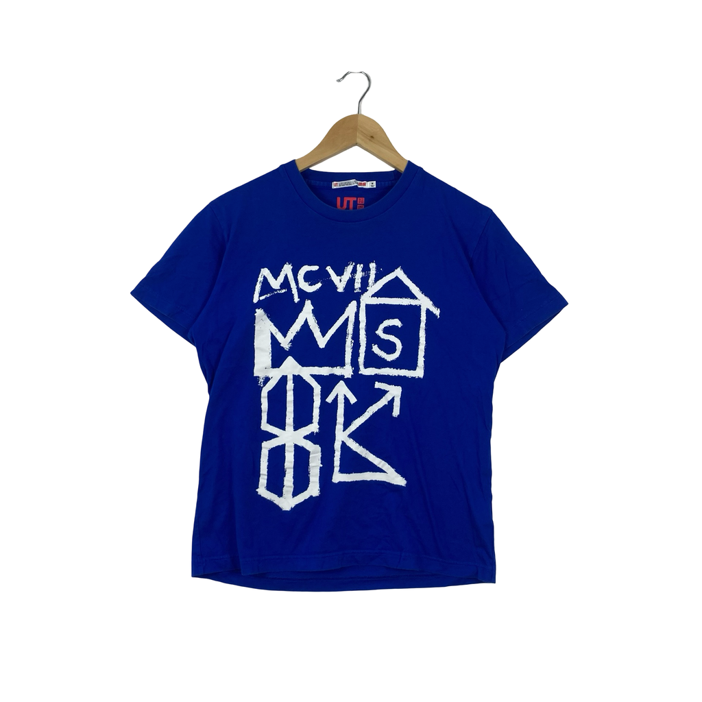 Vintage UNIQLO  UT 10th Anniversary Graphic T-Shirt Print Crew Neck Japanese Streetwear Casual