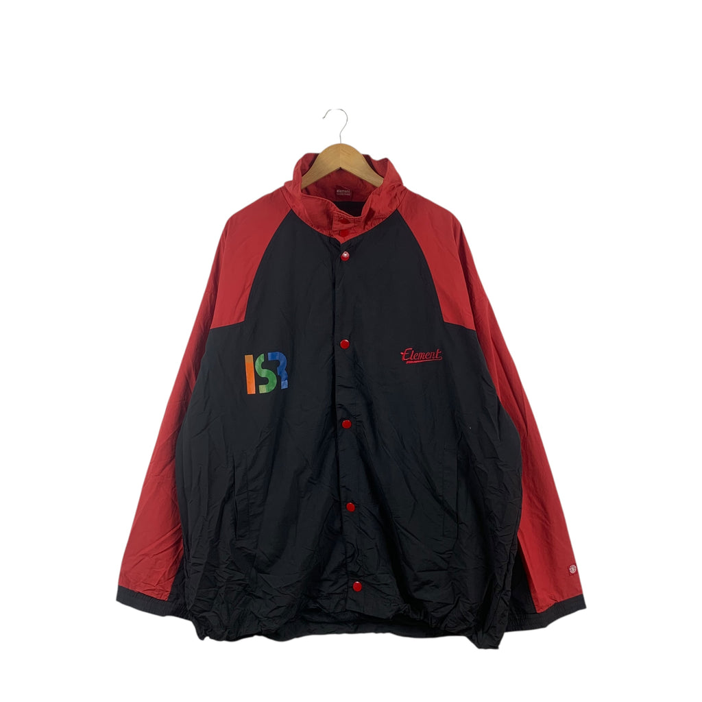 Vintage ELEMENT SKATEBOARD FANTASISTA Coach Jacket Windbreaker Parka