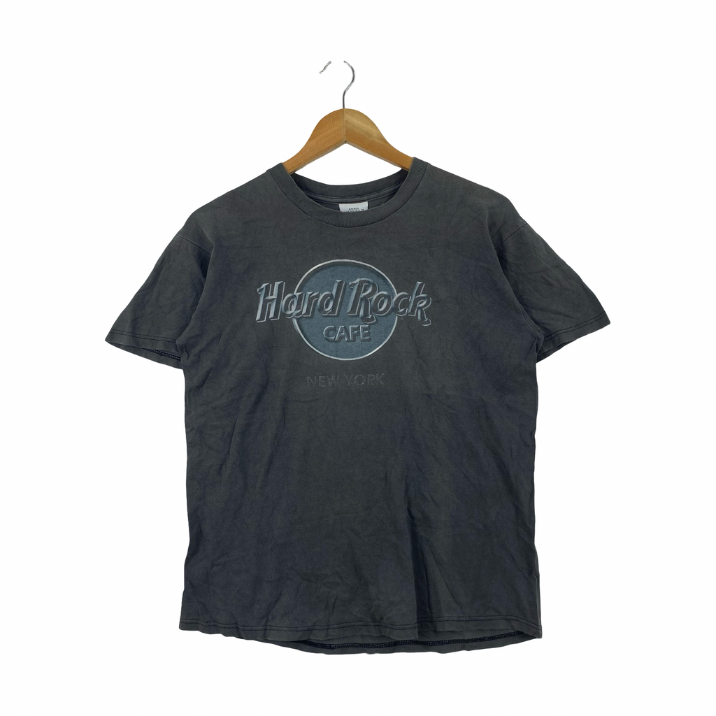 Vintage HARD ROCK CAFE  New York Faded  Logo Classic Tourist Graphic Streetwear Tee