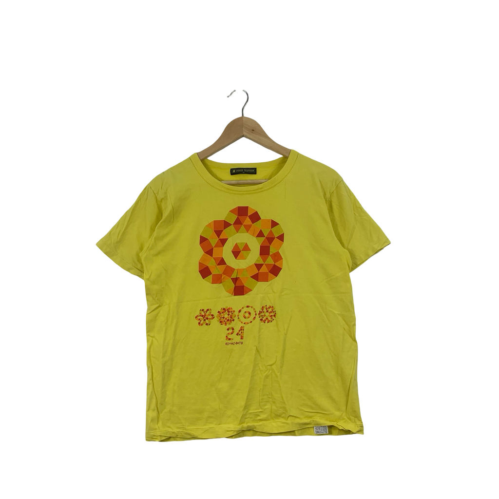 24 HOUR TELEVISION 40th Anniversary Artist Tee Shirt Top Charity Illustration