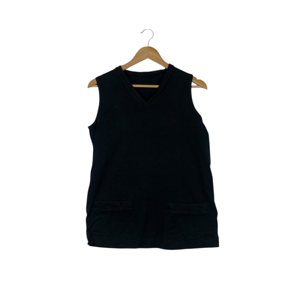 Vintage YOHJI YAMAMOTO INED Natural Pure Dyed Tank Top Tee Shirt Minimalist Design