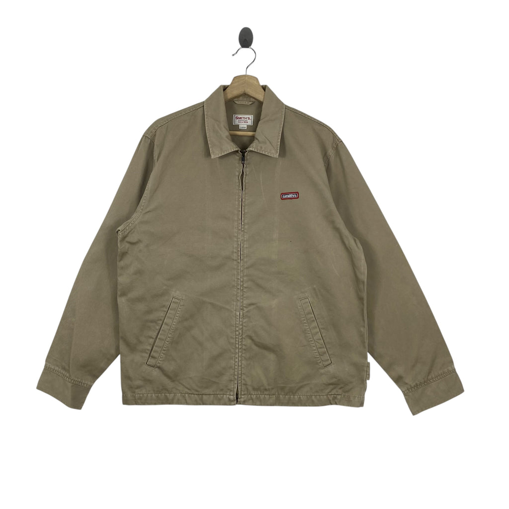 Vintage SMITH’S American Since 1906 Workwear Harrington Zip-Up Jacket