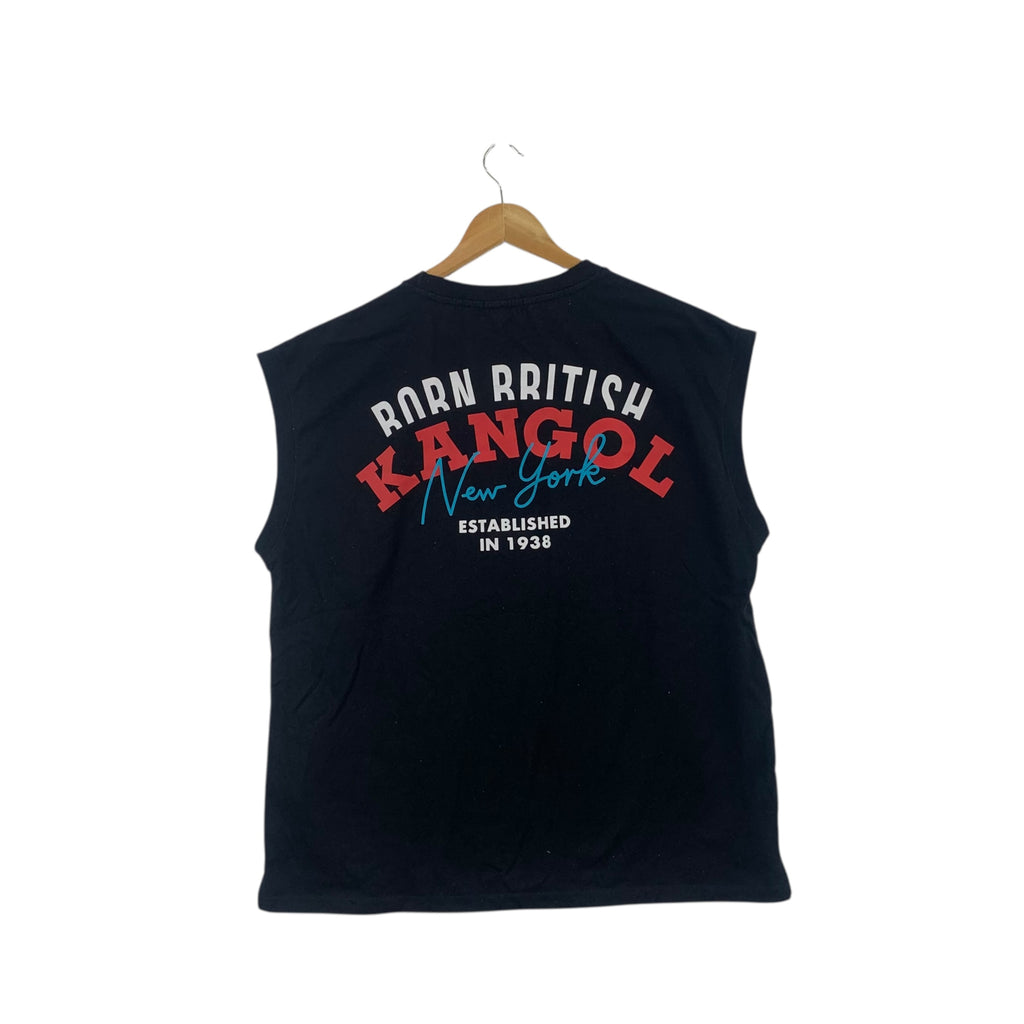 KANGOL UK New York Store Collection Edition Tank Top Tee Shirt