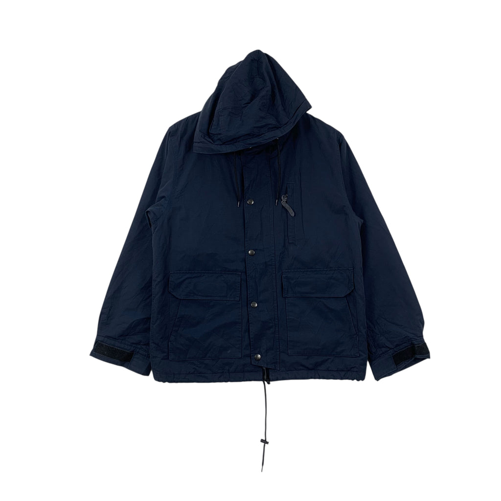Vintage JOURNAL STANDARD x ZOZO Indigo Anorak Jacket Parka Outdoor Windbreaker