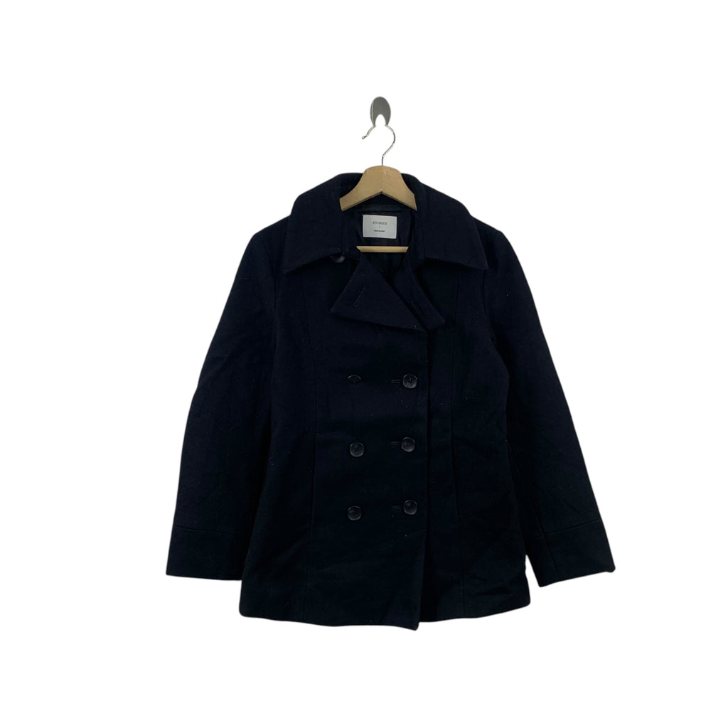Vintage STUDIOUS DAISUKE MIYAKAWA Japan Peacoat Coat Heavy Jacket