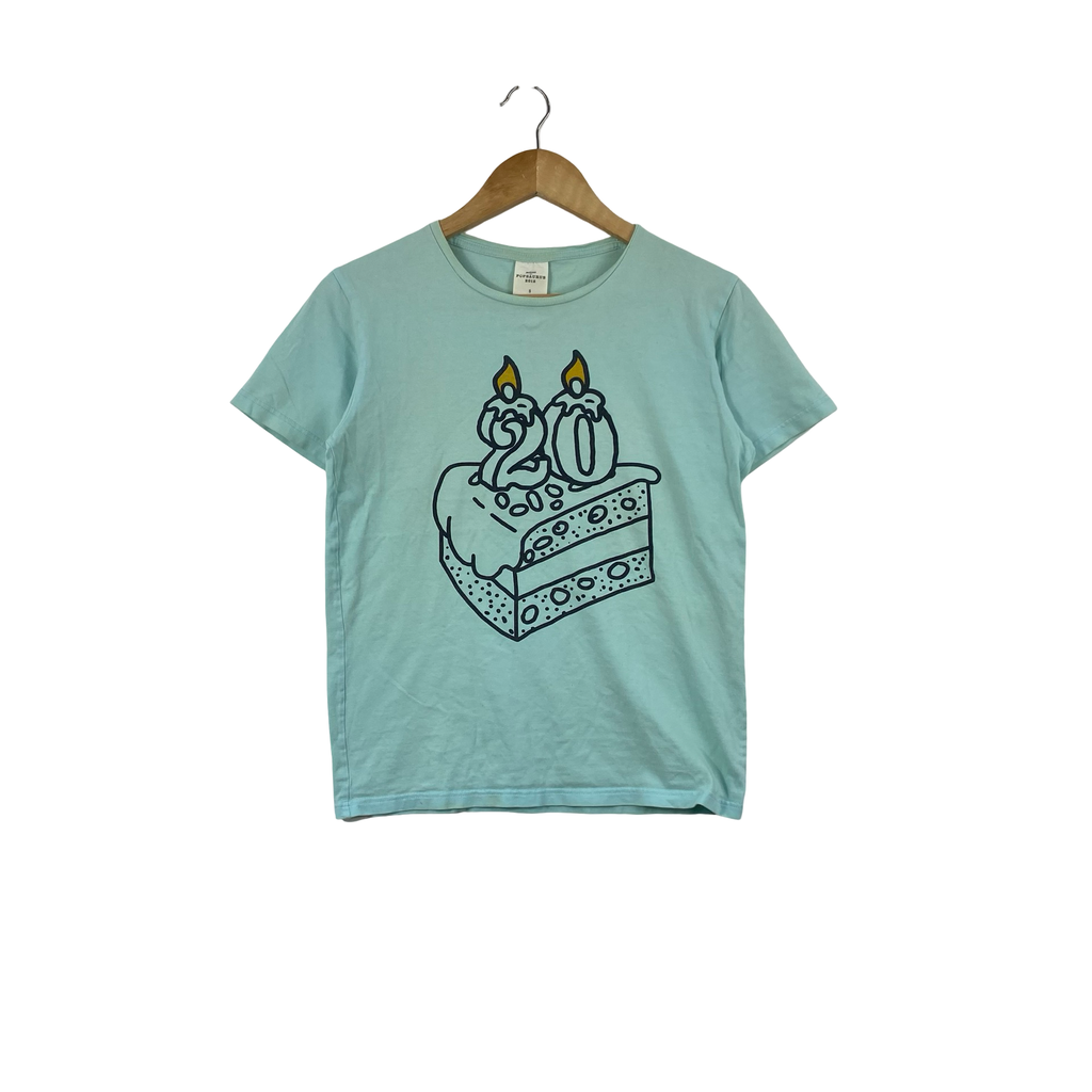 Vintage MR.CHILDREN POPSAURUS 2012 Tour T-Shirt 20th Anniversary Cake Graphic Concert Merch