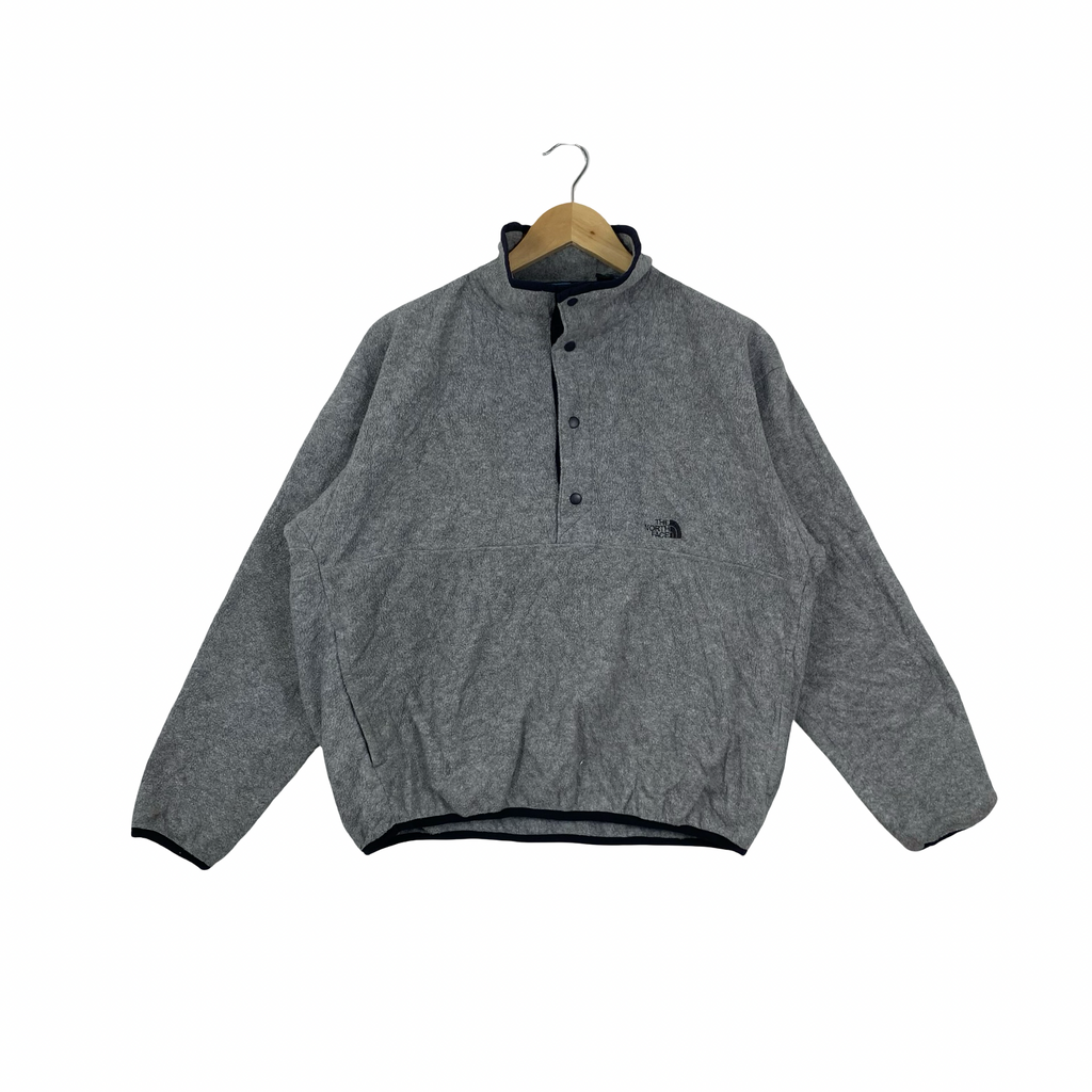 Vintage THE NORTH FACE x Armadilla Fleece Outdoor Jacket Snap Button Windbreaker