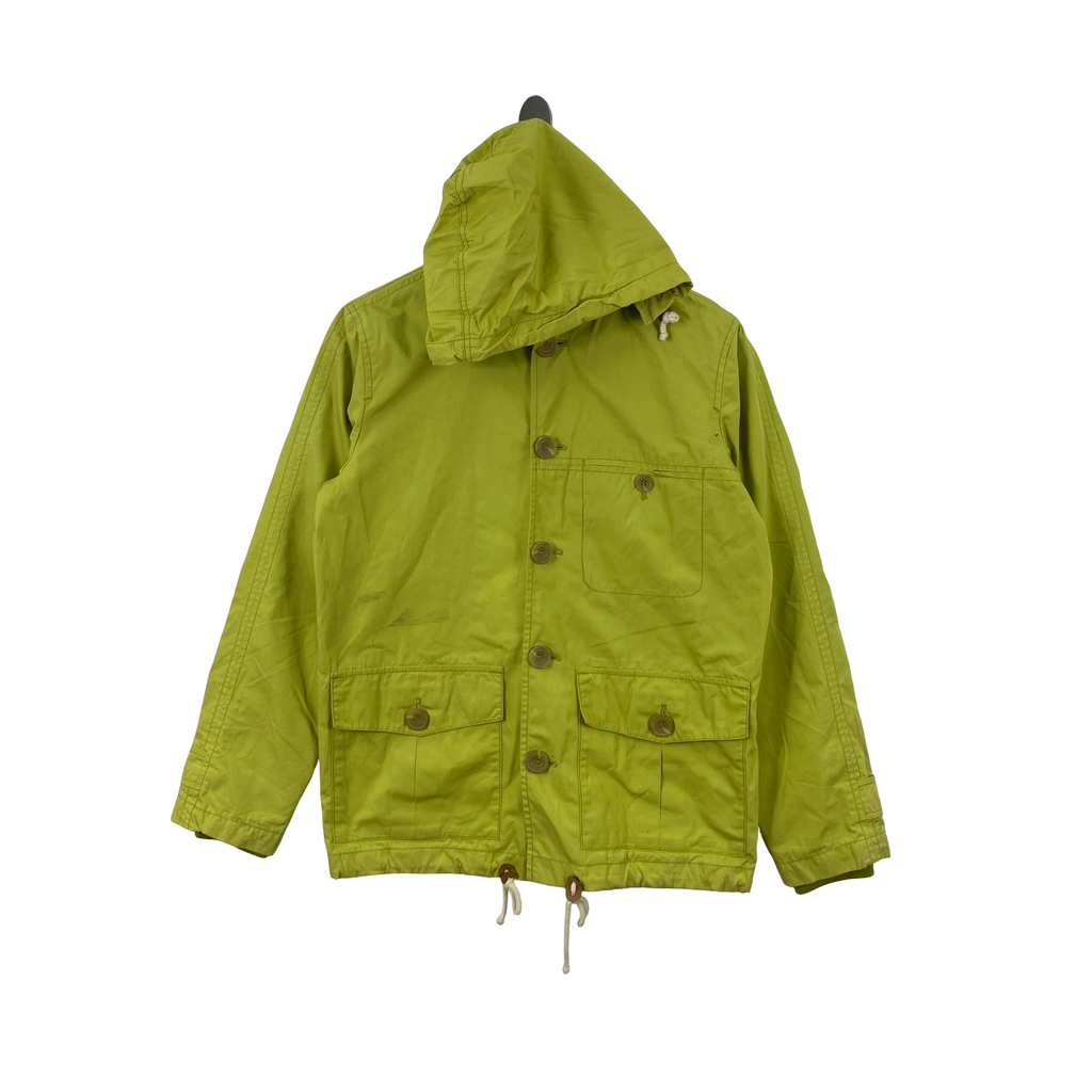 LEVI’S  PREMIUM LS&Co. Hooded Utility Parka Jacket Button Front Field Outdoor Streetwear Coat