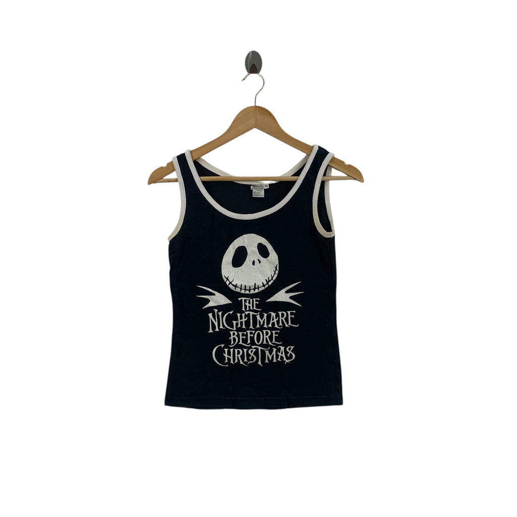 Vintage THE NIGHTMARE BEFORE CHRISTMAS Movie Tank Top Tee Shirt Tim Burton