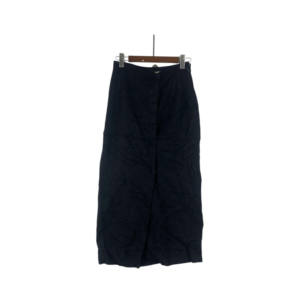 Vintage JIGSAW Made In England Minimalist Maxi Skirt Bottom Design Plain