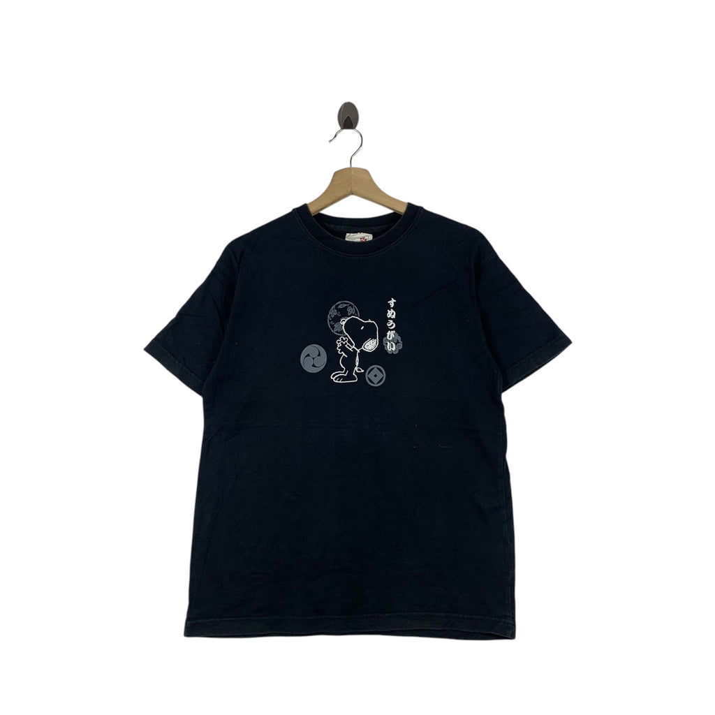 PEANUTS SNOOPY JAPAN Edition Sakura Temple Tee Shirt Top Comic Strip