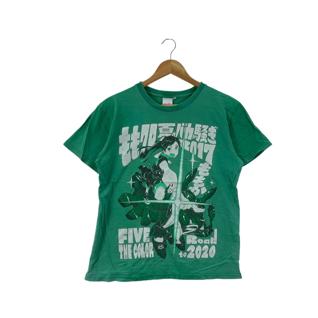 MOMOIRO CLOVER Z 2017 Anime Expo Exhibition Tee Shirt Top Promo MCZ Momoclo