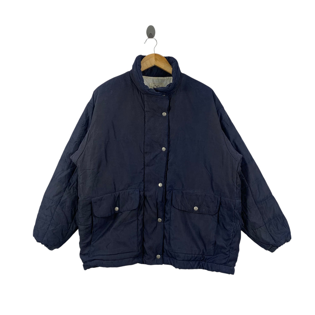 Vintage 90s COURREGES PARIS Sport Futur Collection Puffer Jacket Coat Outdoor Windbreaker