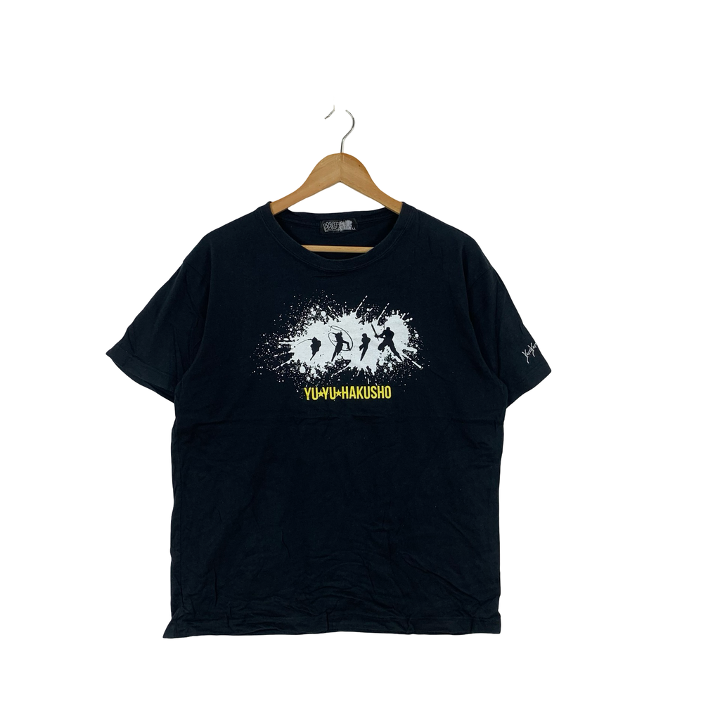 ANIME YUYU HAKUSHO Urameshi Team Manga Tee Shirt Top Yoshihiro Togashi Series