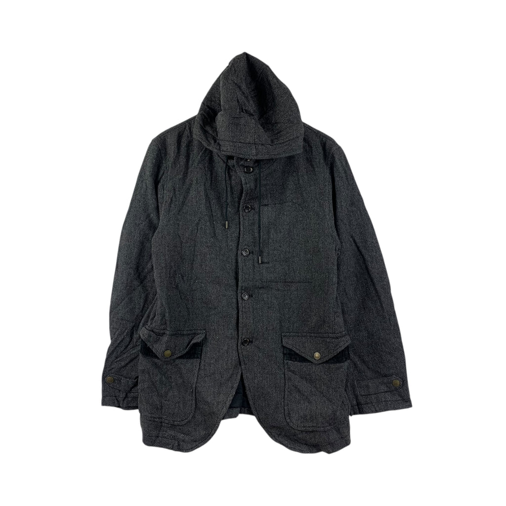 TAKEO KIKUCHI TK JAPAN Intermediate Jacket Parka Outdoor Wool Bomber Jacket