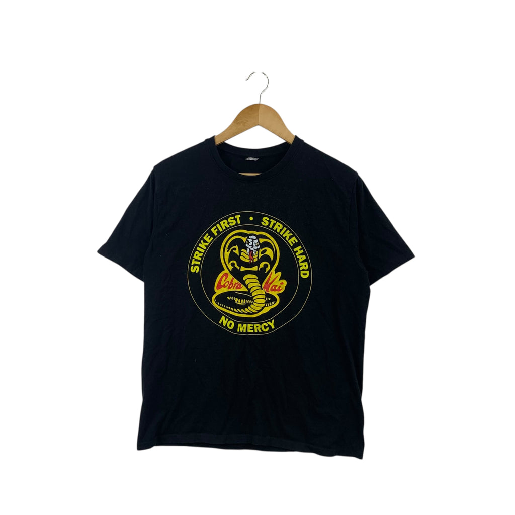 THE KARATE KID Cobra Kai No Mercy Series Tee Shirt Top Strike First