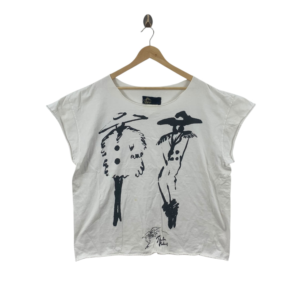 Vintage THEATRE PRODUCTS SHIBUYA Fashion Art Tee Shirt Top Studio Collection