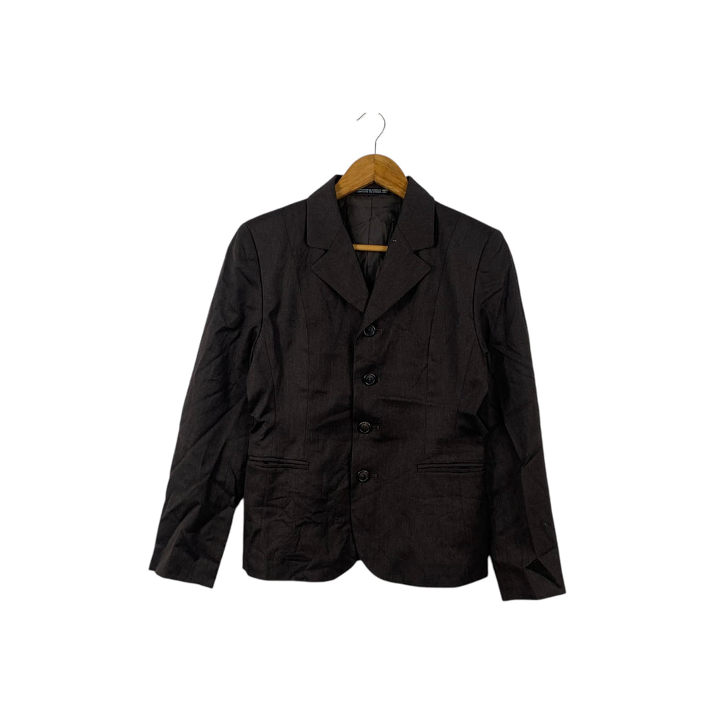 Vintage YOHJI YAMAMOTO INED Collection 4 Button Coat Blazer Formal Made In Japan Signature