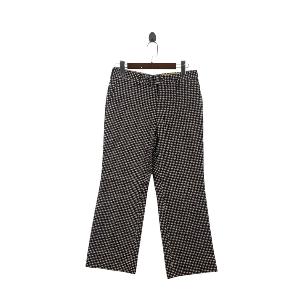Vintage TORRENTE HOMME COLLECTION Houndstooth Pant Trouser Casual Workwear Bottom