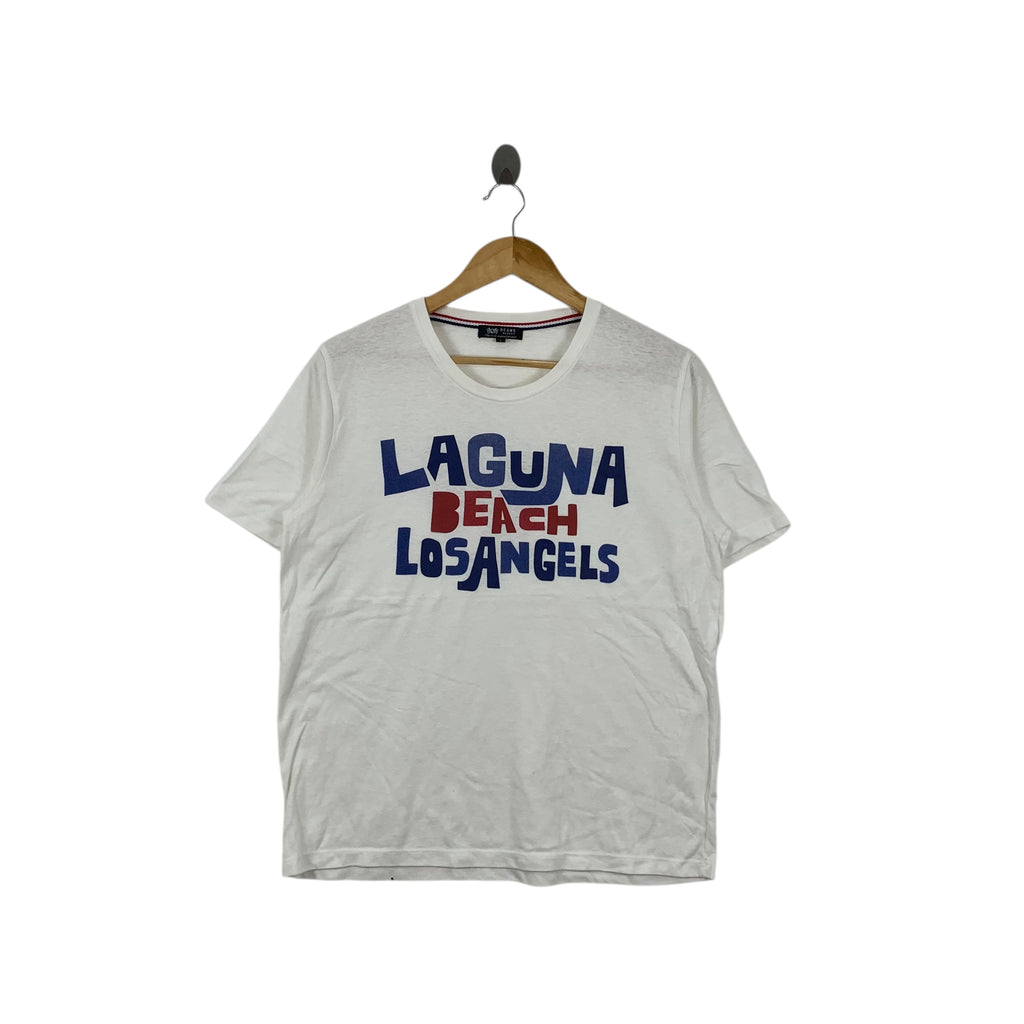 BEAMS PLUS HEART Laguna Beach Los Angeles Tee Shirt Top Collection