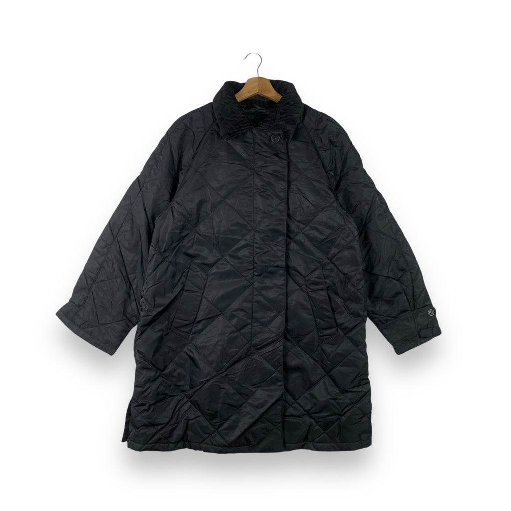 Vintage BLUE EAGLE LES COPAINS Quilted Overcoat Puffer  Down Jacket Made In Hungary
