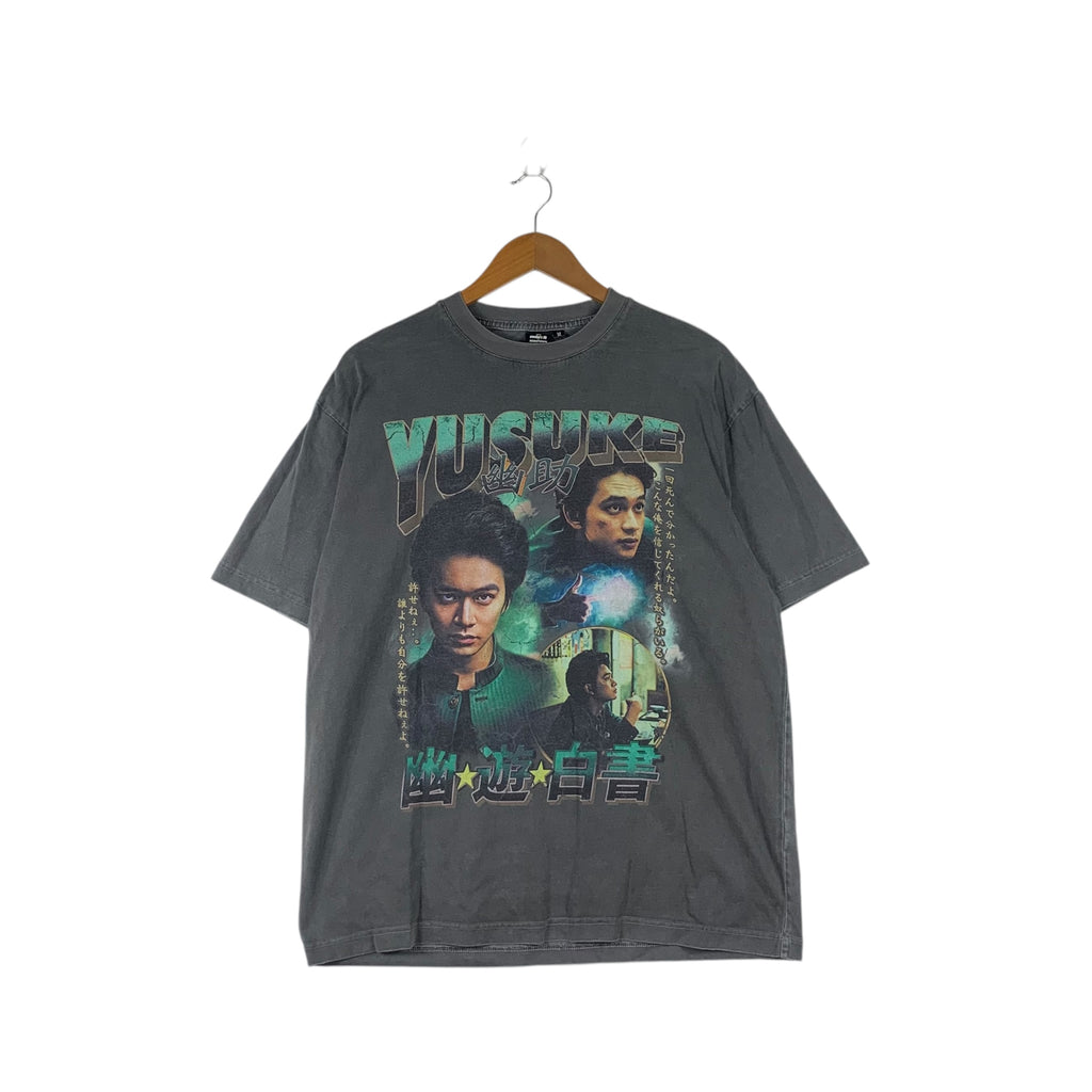 YUYU HAKUSHO YUSUKE Live Action Anime Baggy Tee Shirt Top Fotofolio Manga Yoshihiro Togashi
