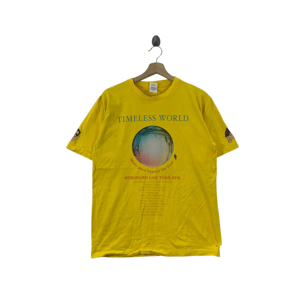 KOBUKURO JAPAN BAND Folk Ambient Rock Tour Tee Shirt Top Timeless World Tour 2018