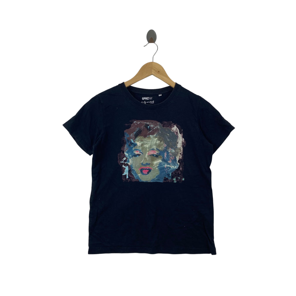 UNIQLO SPRZ NY Andy Warhol Marilyn Monroe Portrait Graphic Tee Shirt