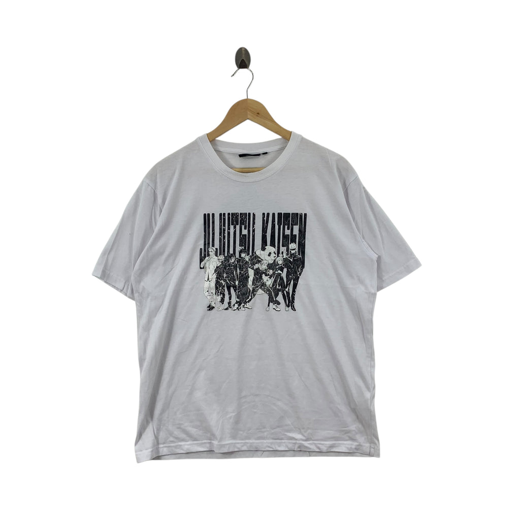 ANIME JUJUTSU KAISEN Character Logo Manga Tee Shirt Top Gege Akutami