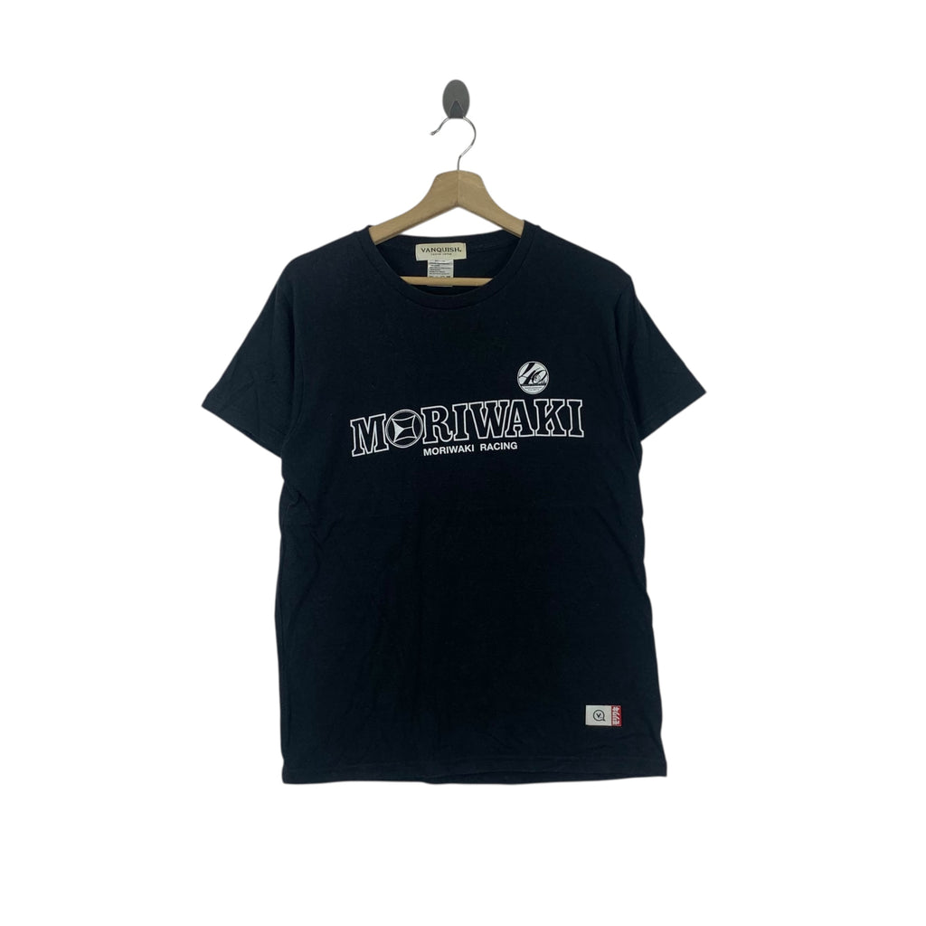 VANQUISH x MORIWAKI RACING ENGINEERING Team Tee Shirt Top Motorcycles High Performance