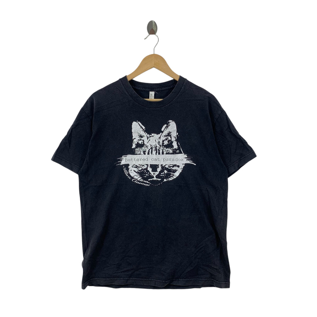BUTTERED CAT PARADOX Cinemas Theatre Company Tee Shirt Top Musical Band Film