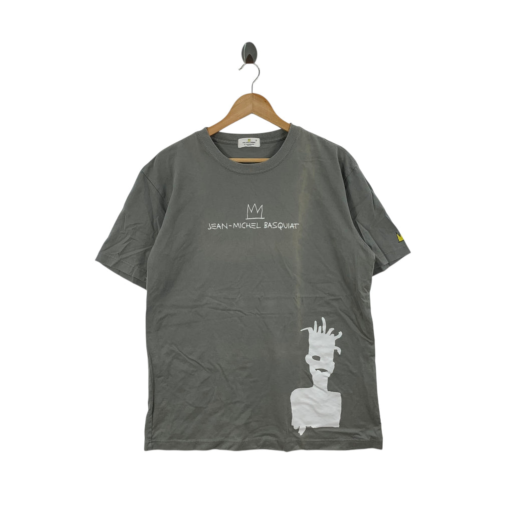 Vintage JEAN MICHEL BASQUIAT x UNIQLO Self Portrait Tee Shirt Top Pop Art