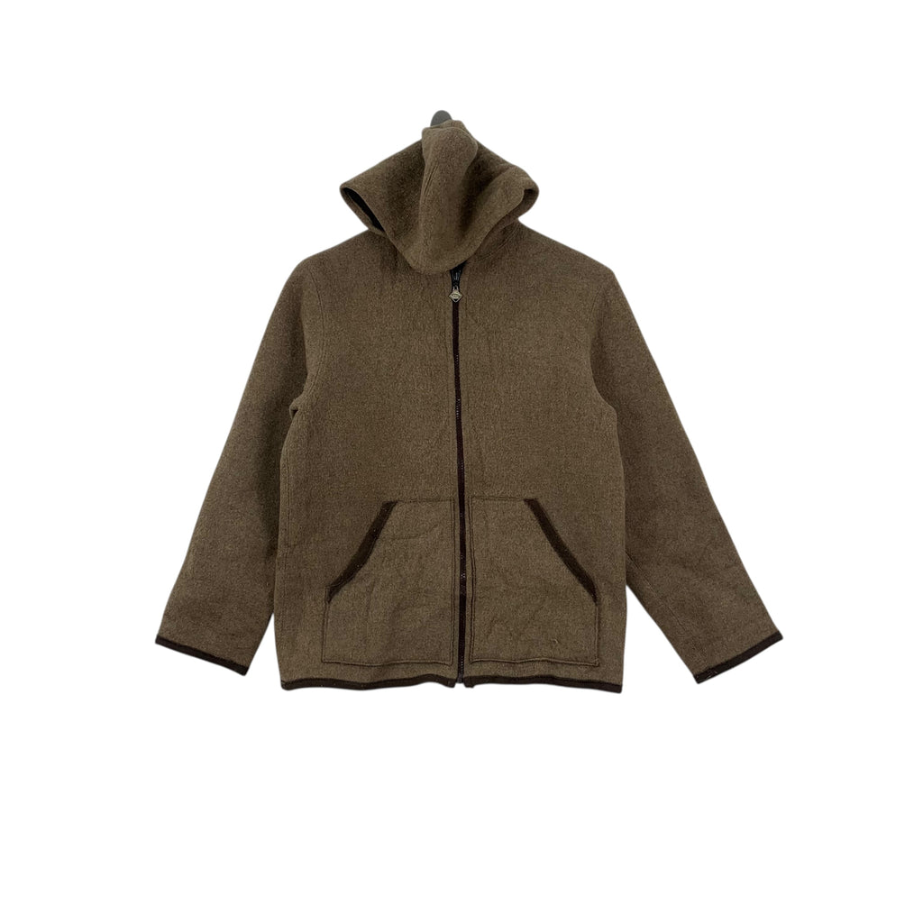 Vintage MARBLE INK JAPAN Deep Pile Sherpa Fleece Outdoor Jacket Windbreaker Bomber Parka Fleece