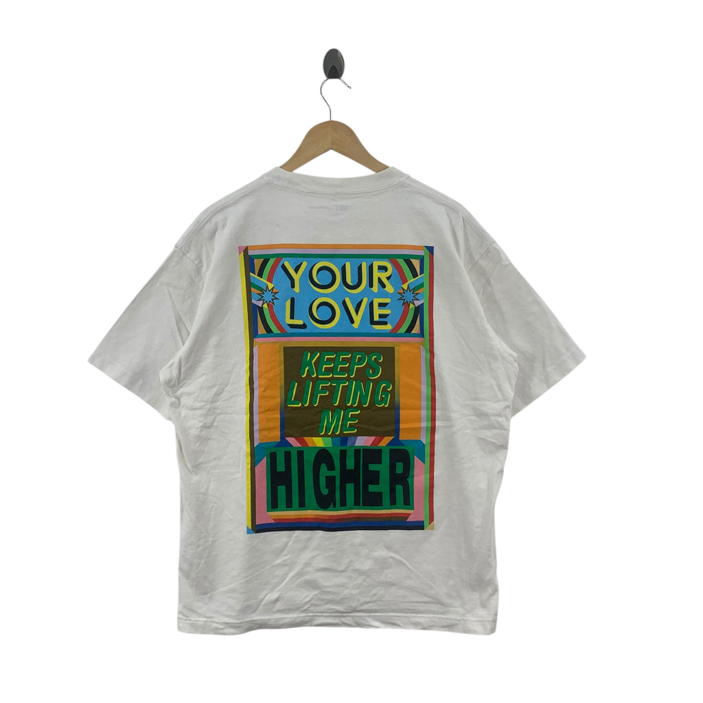 UNIQLO x LAKWENA MACIVER Large Scale Mural Love Tee Shirt Top Design Studio Collection