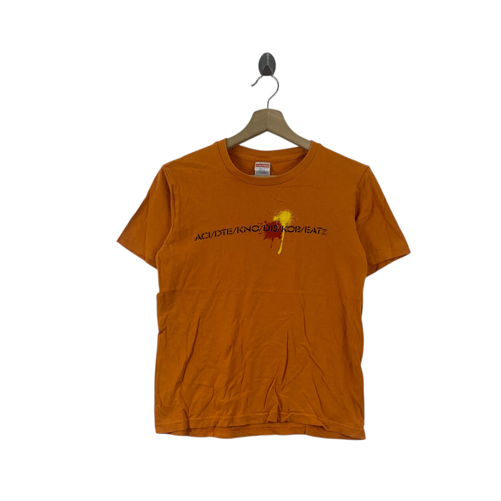 TAKKYU ISHINO JAPAN DJ Denki Groove Band Tee Shirt Top Aci/Dte