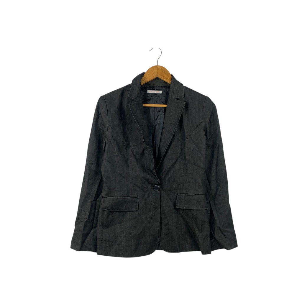 Vintage ELLE PARIS PLANETE Collection 1 Button Coat Blazer Formal