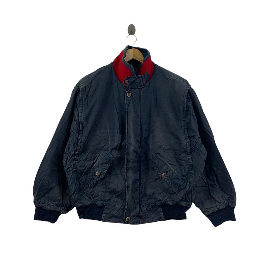 THE FLYER By GANT Motorcycle Pockets Bomber Windbreaker Jacket