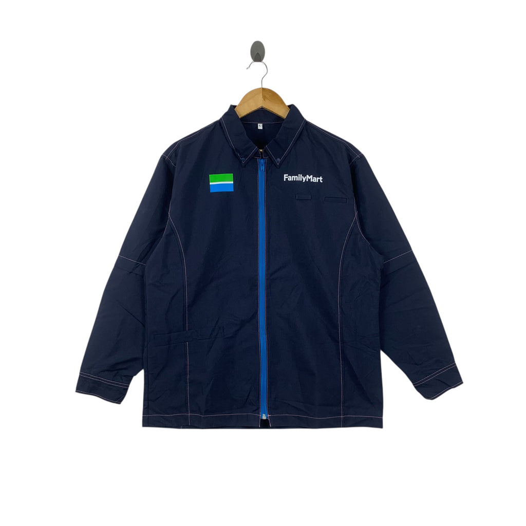Vintage FAMILY MART JAPAN Limited Staff Uniform Jacket Windbreaker  Special Edition Collection