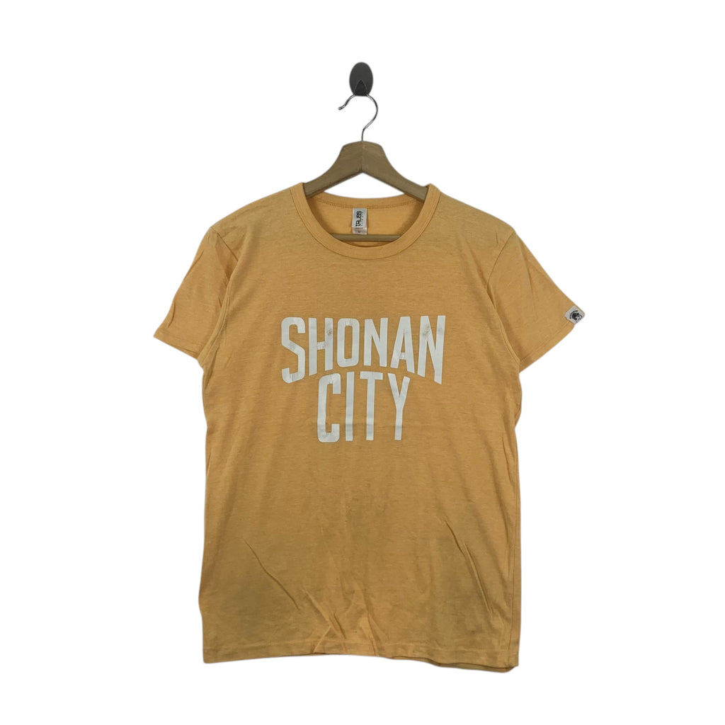 SHONAN CITY SHIRASUU Sagami Bay Mount Fuji Tee Shirt Top Japan Souvenir