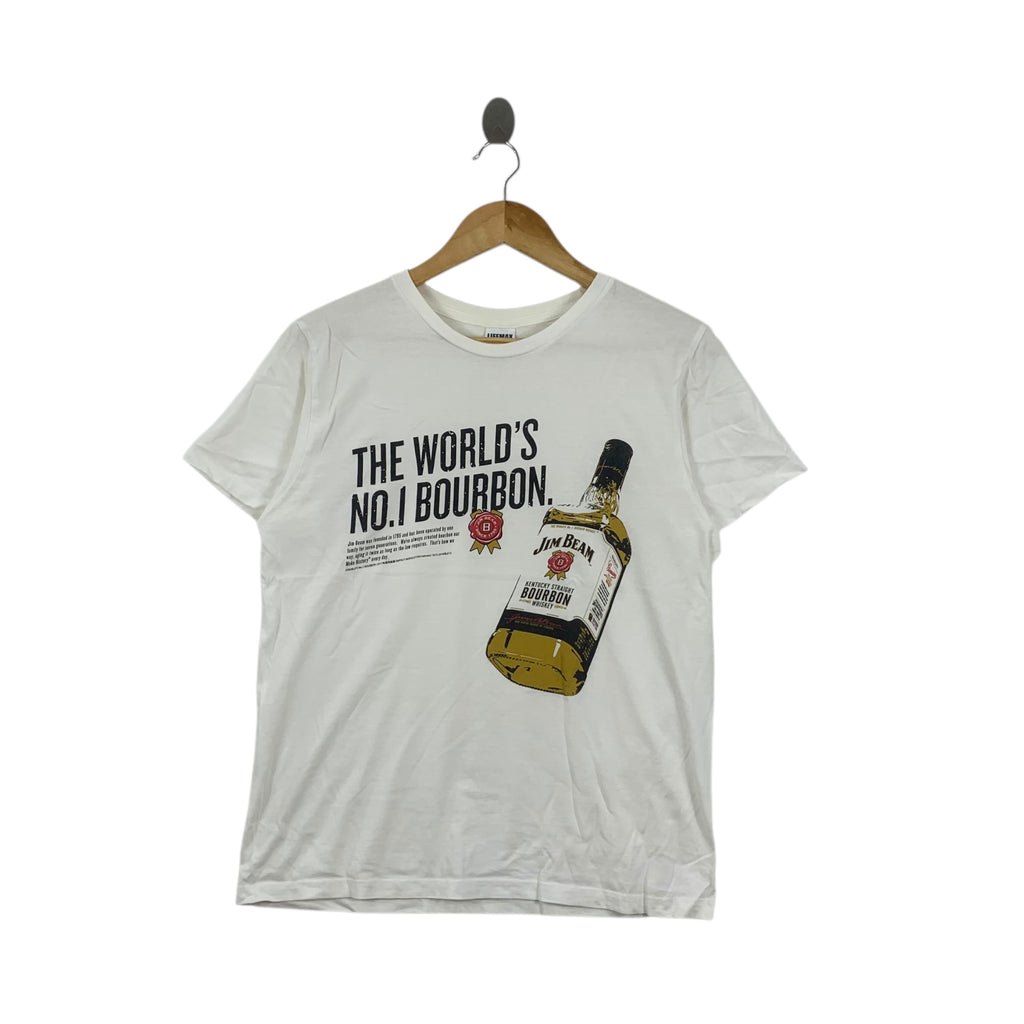 JIM BEAM BOURBON Kentucky Whiskey Promo Tee Shirt Painting Ads